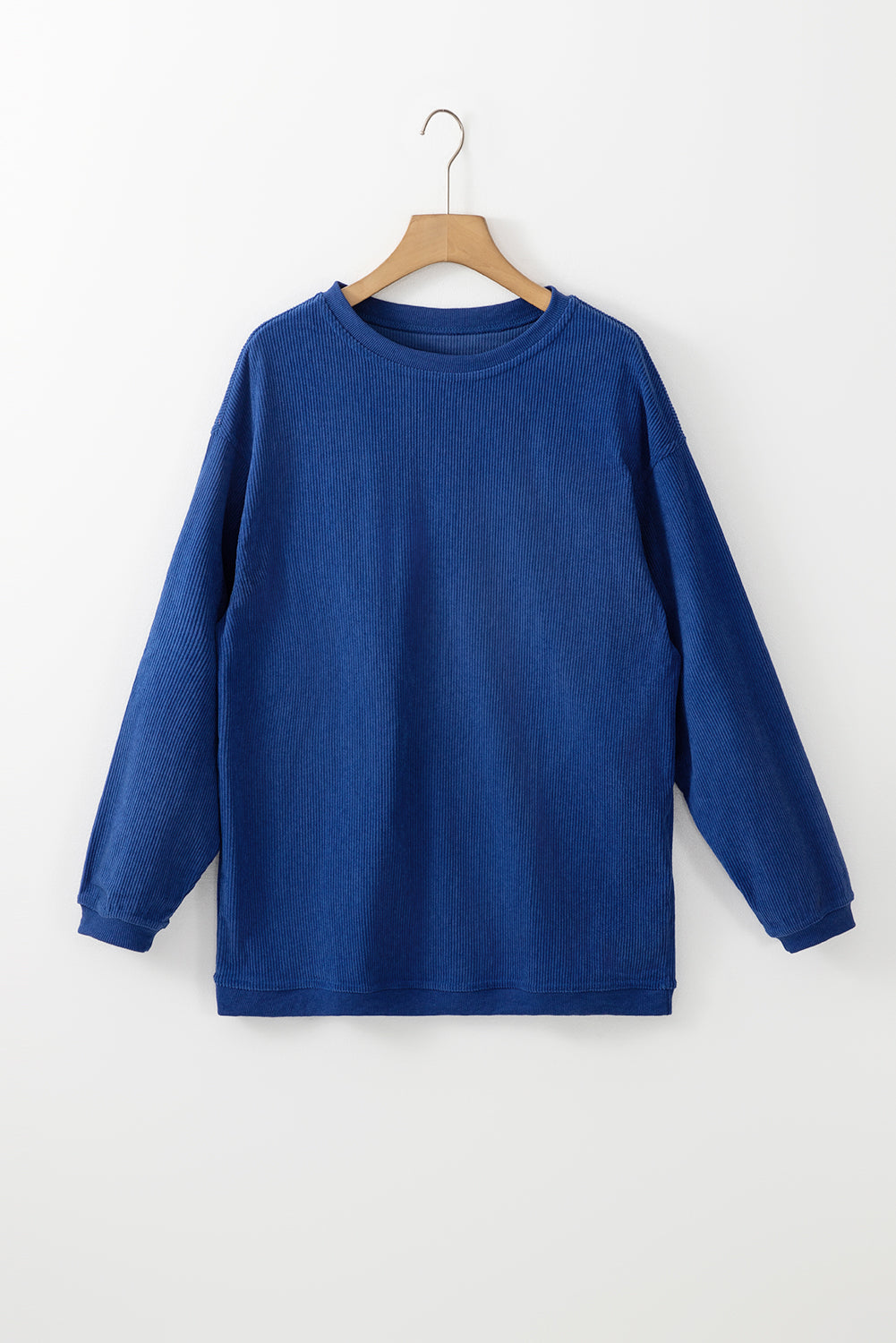 Festival Ribbed Corduroy Oversized Sweatshirt