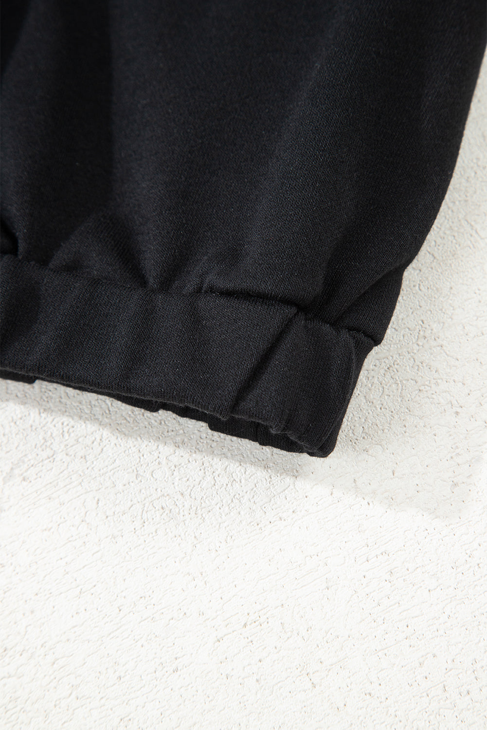 Color Block Patchwork Pullover and Shorts 2pcs Set