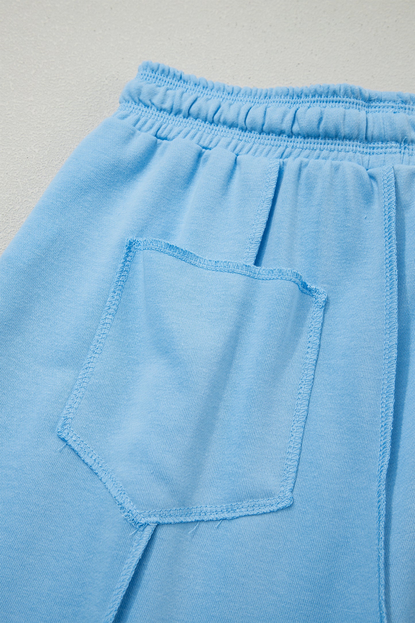 Boxy Tee and Wide Leg Pants Lounge Set Casual Outfit
