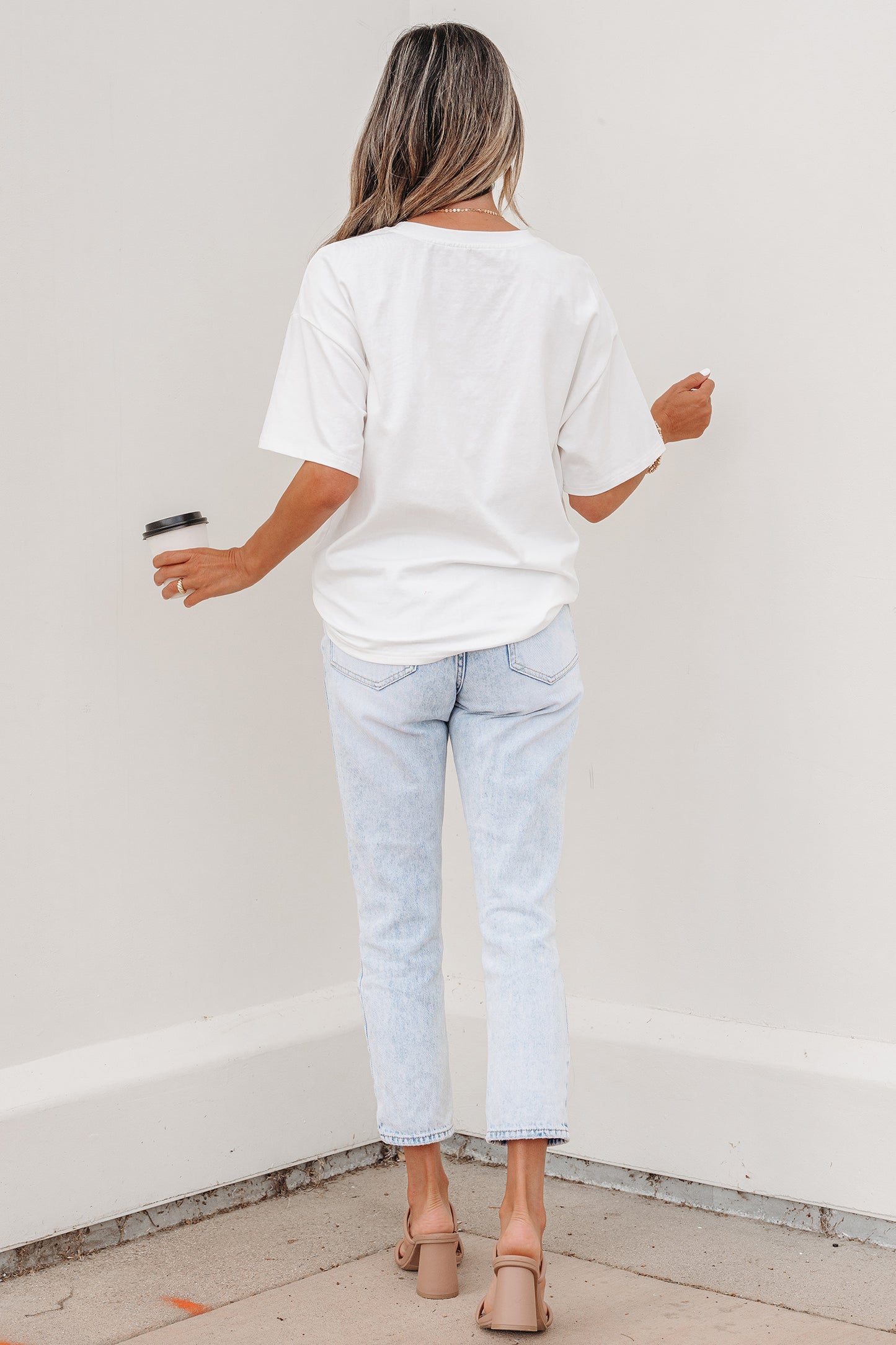 Pocket Tee Women Contrast Denim Pocket Casual T Shirt