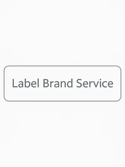 Customized Label Brand Service