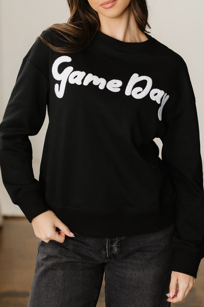 Chenille Game Day Graphic Crewneck Sweatshirt