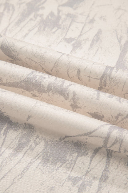 Khaki Camo Print Jogger Pants Set