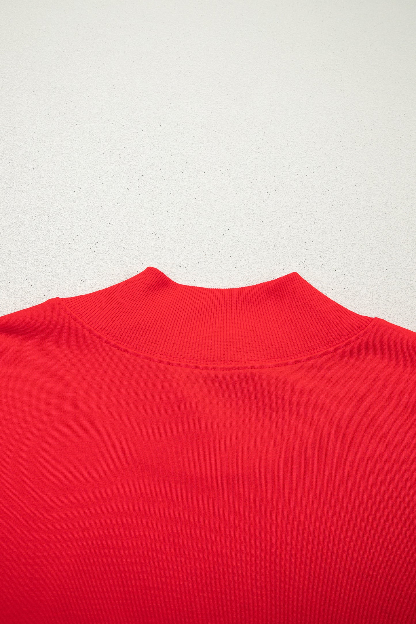 High Neck Cap Sleeve Loose Casual Top